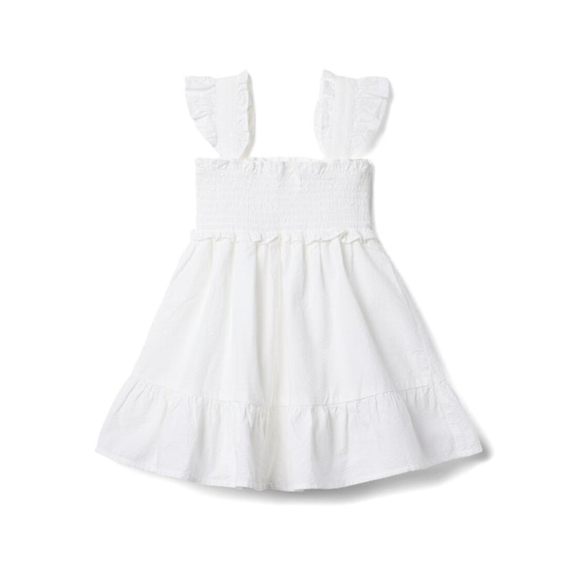 Janie and Jack The Emily Seersucker Smocked Sundress